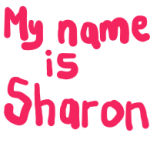 my name is sharon